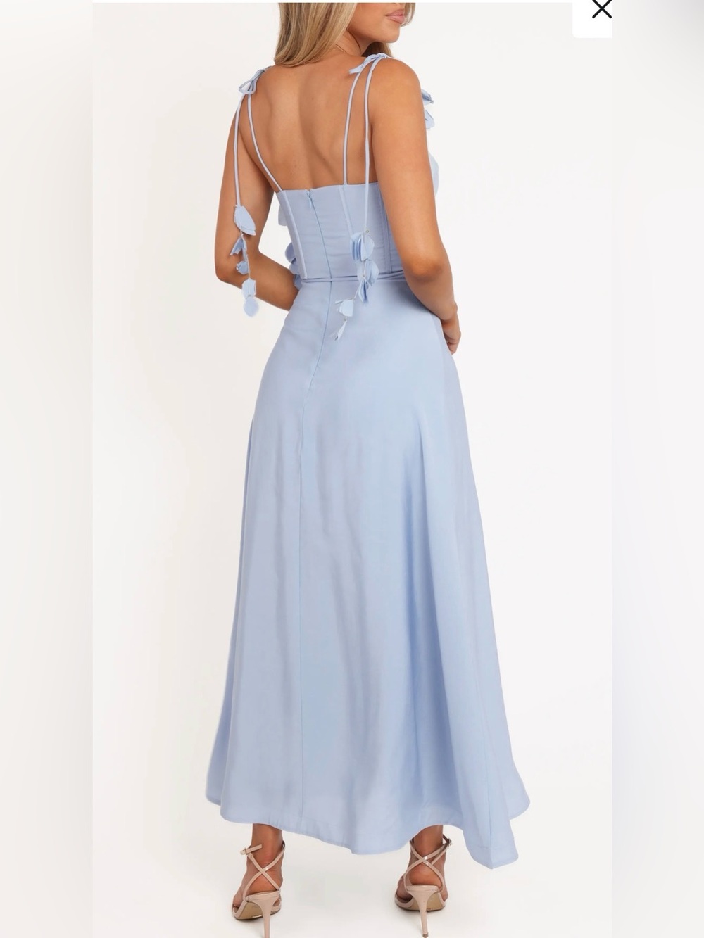 Petal & Pup Della Seamed Bodice Midi Dress, XS - Picture 2 of 4